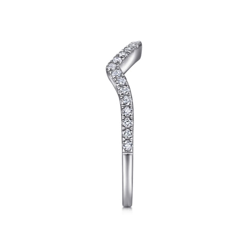 14K White Gold   Matching Wedding Band