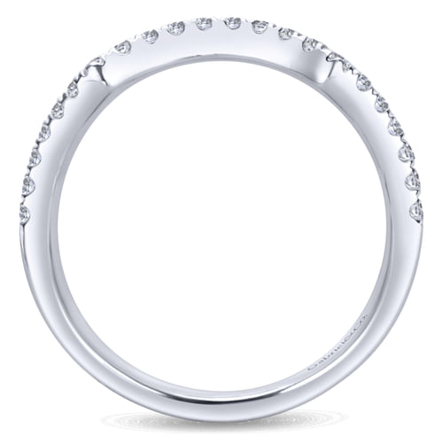 14K White Gold   Matching Wedding Band