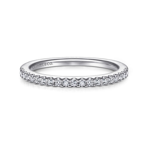 14K White Gold   Matching Wedding Band