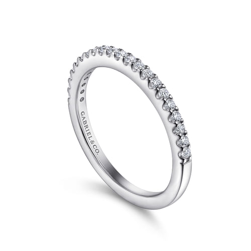 14K White Gold   Matching Wedding Band