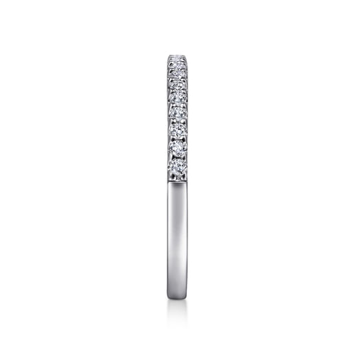14K White Gold   Matching Wedding Band