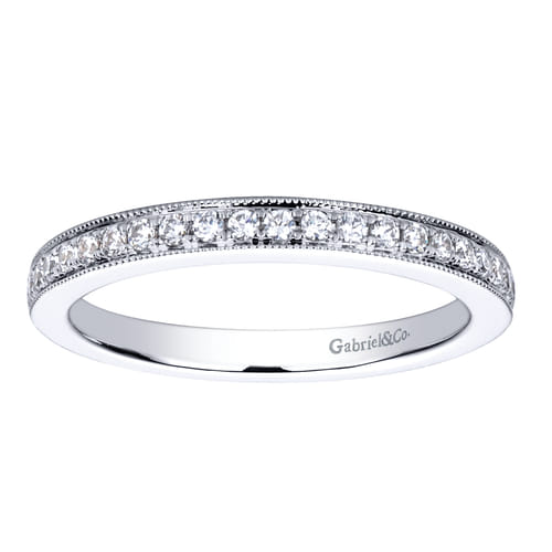 14K White Gold   Matching Wedding Band