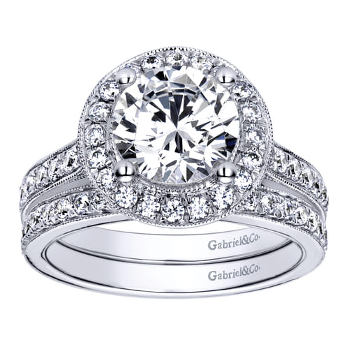 14K White Gold   Matching Wedding Band
