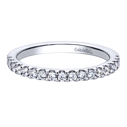 14K White Gold Matching Wedding Band 14K White Gold Matching Wedding Band