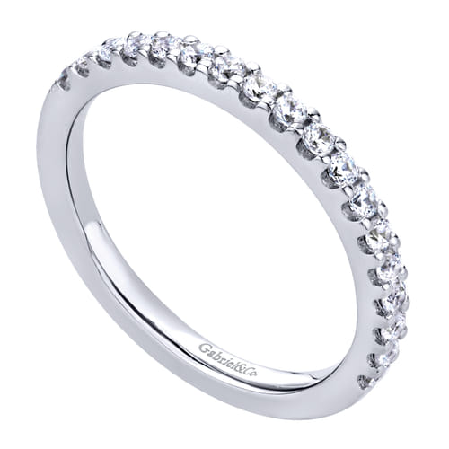 14K White Gold Matching Wedding Band 14K White Gold Matching Wedding Band