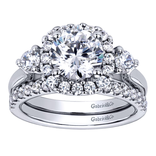 14K White Gold Matching Wedding Band 14K White Gold Matching Wedding Band