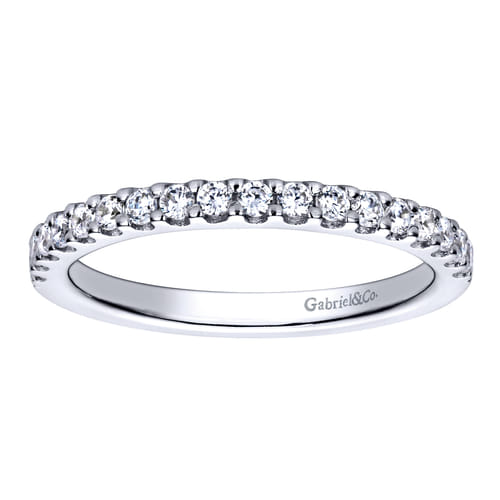 14K White Gold Matching Wedding Band 14K White Gold Matching Wedding Band