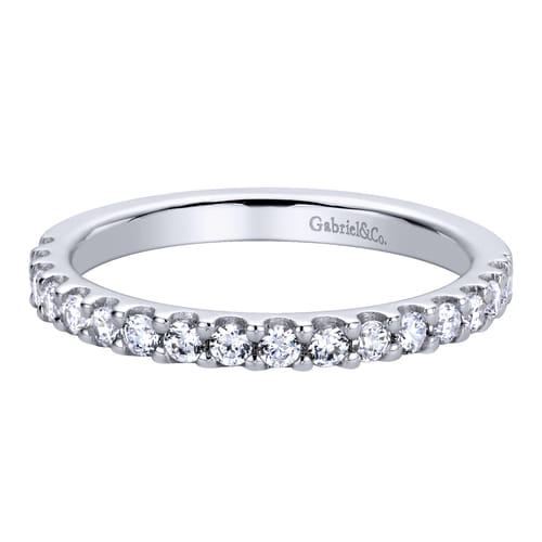 14K White Gold   Matching Wedding Band