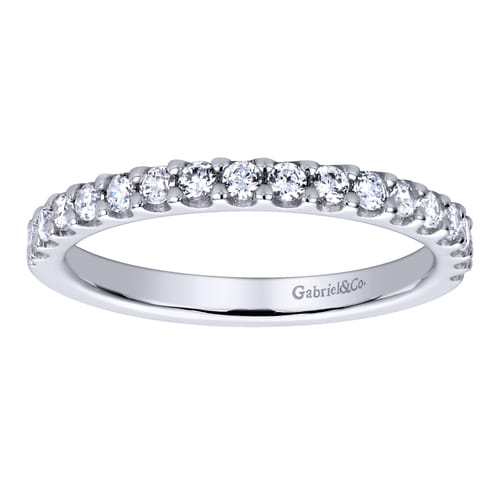 14K White Gold   Matching Wedding Band