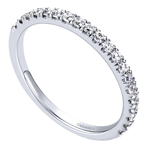 14K White Gold   Matching Wedding Band