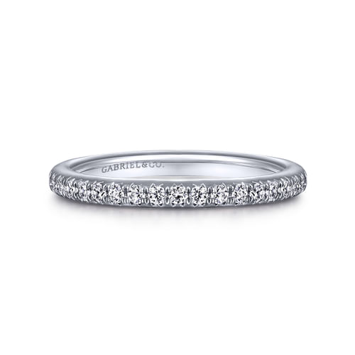 14K White Gold   Matching Wedding Band