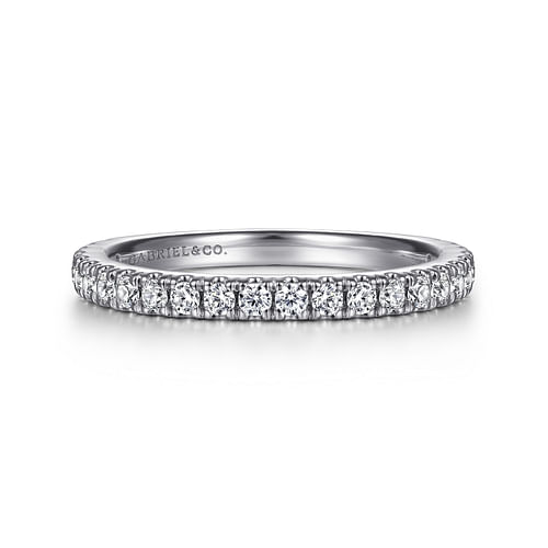 14K White Gold   Matching Wedding Band