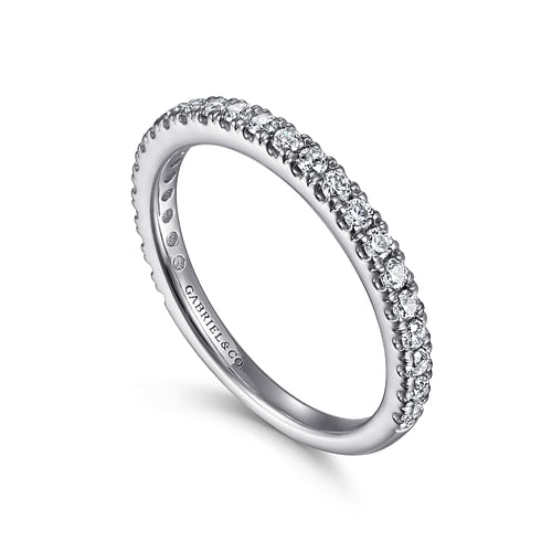 14K White Gold   Matching Wedding Band