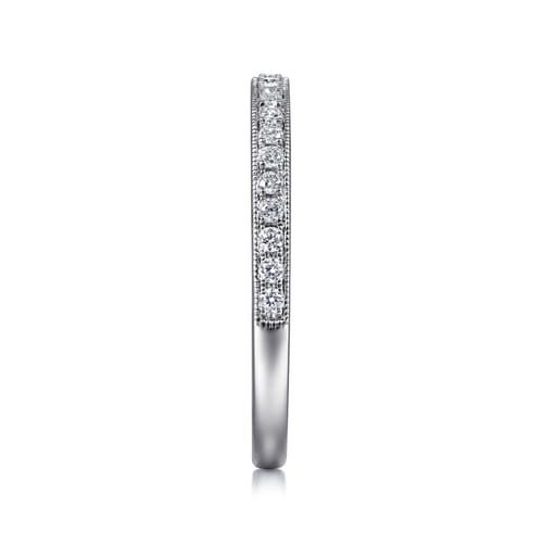 14K White Gold   Matching Wedding Band