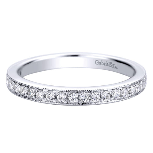 14K White Gold Matching Wedding Band 14K White Gold Matching Wedding Band