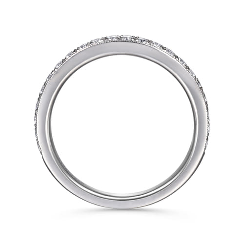 14K White Gold   Matching Wedding Band