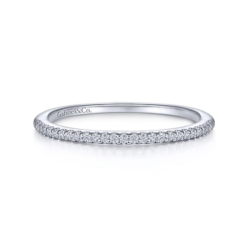 14K White Gold   Matching Wedding Band