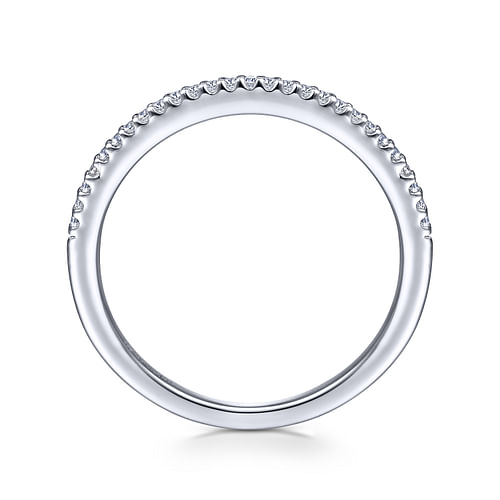 14K White Gold   Matching Wedding Band