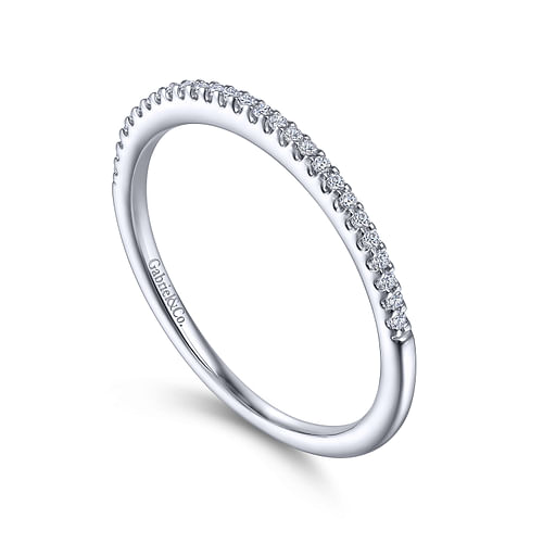 14K White Gold   Matching Wedding Band