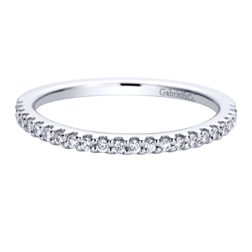 14K White Gold   Matching Wedding Band