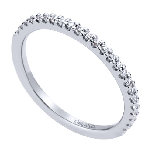 14K White Gold   Matching Wedding Band