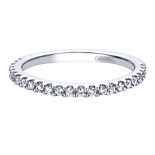 14K White Gold   Matching Wedding Band