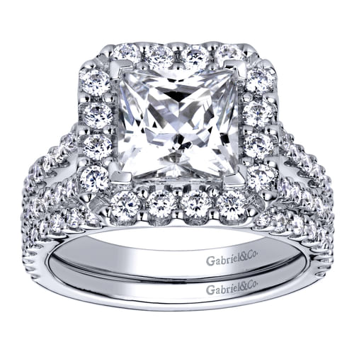 14K White Gold   Matching Wedding Band