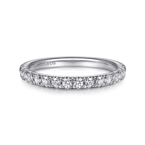 14K White Gold   Matching Wedding Band