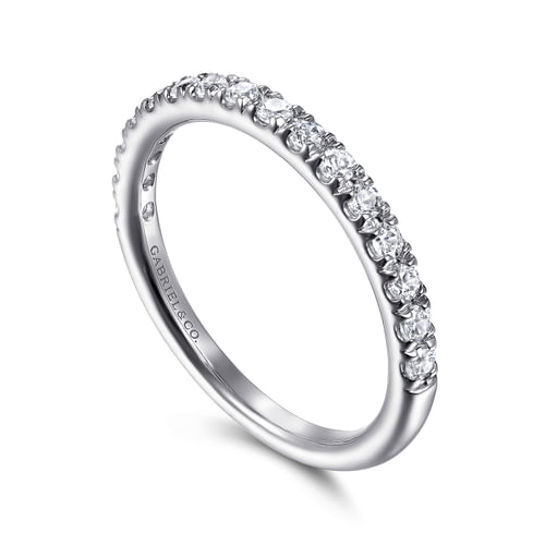 14K White Gold   Matching Wedding Band