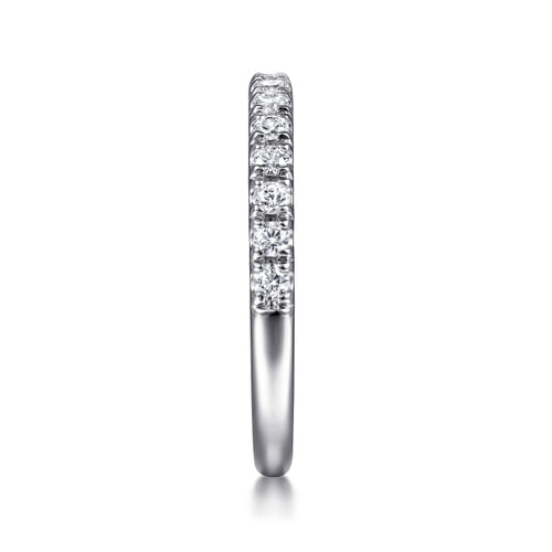 14K White Gold   Matching Wedding Band