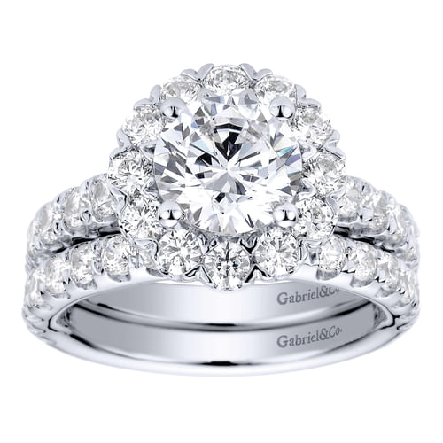 14K White Gold   Matching Wedding Band