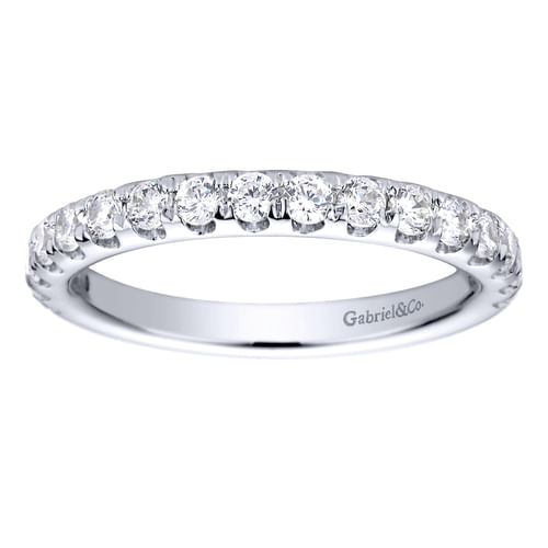 14K White Gold   Matching Wedding Band
