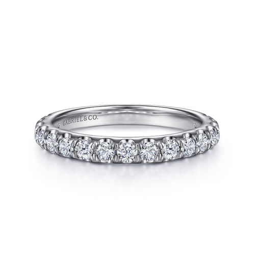 14K White Gold   Matching Wedding Band