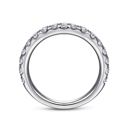 14K White Gold   Matching Wedding Band