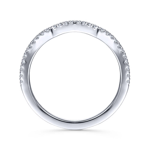 14K White Gold   Matching Wedding Band