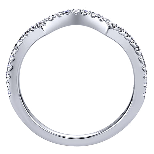 14K White Gold   Matching Wedding Band