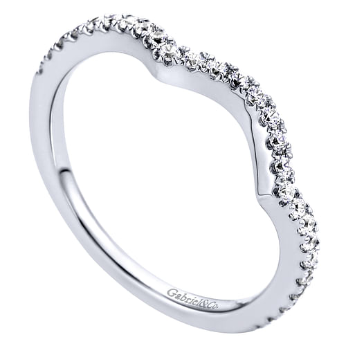 14K White Gold   Matching Wedding Band