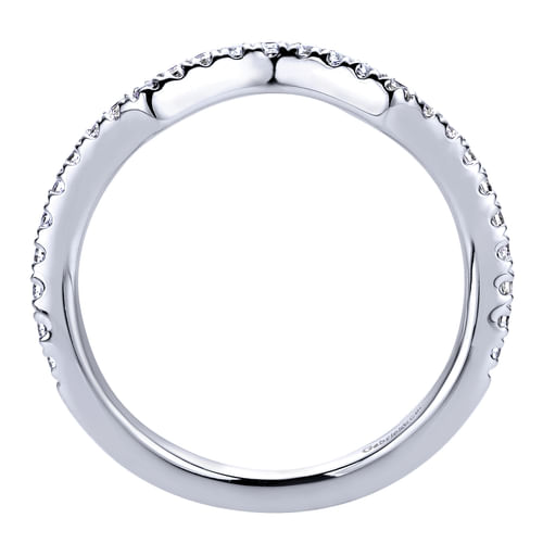 14K White Gold   Matching Wedding Band