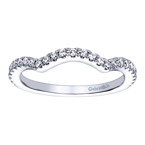 14K White Gold   Matching Wedding Band