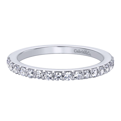 14K White Gold   Matching Wedding Band
