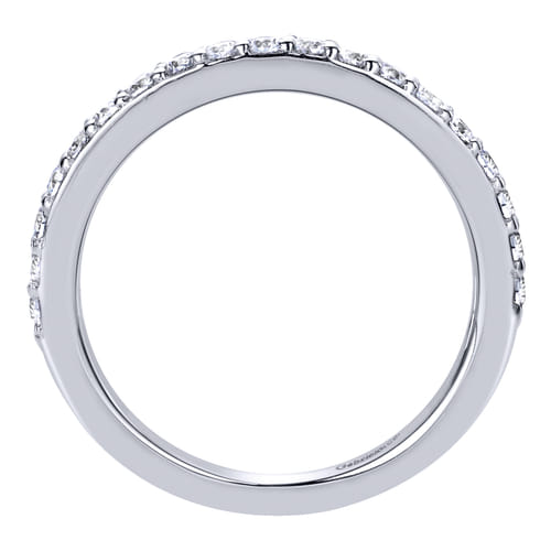 14K White Gold   Matching Wedding Band