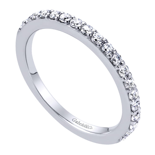 14K White Gold   Matching Wedding Band