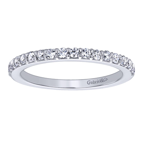 14K White Gold   Matching Wedding Band
