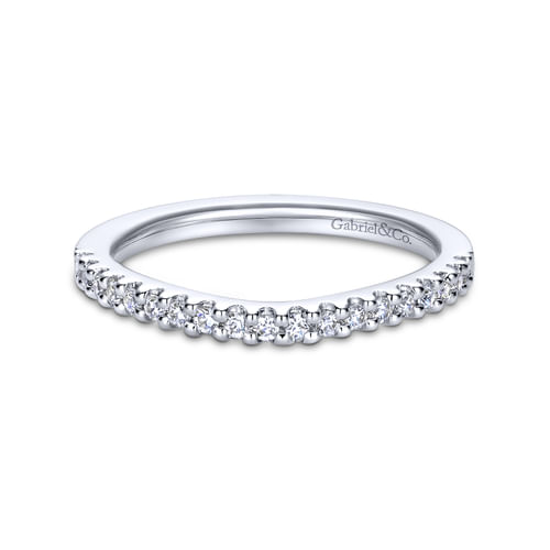 14K White Gold   Matching Wedding Band
