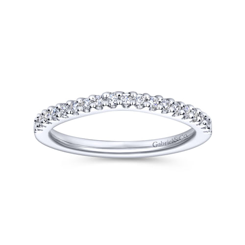 14K White Gold   Matching Wedding Band