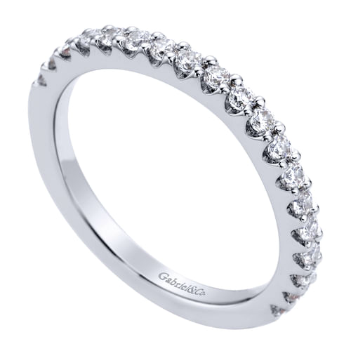 14K White Gold   Matching Wedding Band