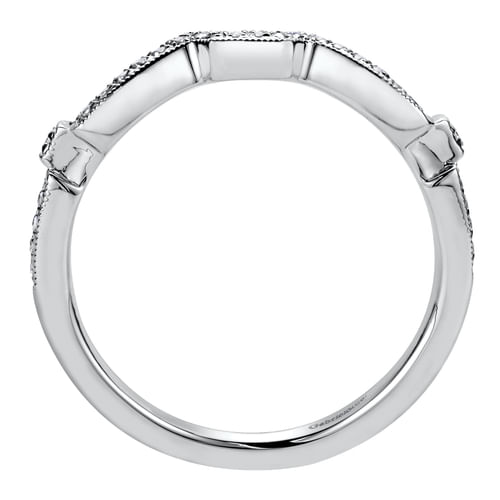 14K White Gold   Matching Wedding Band