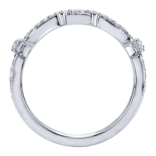 14K White Gold   Matching Wedding Band