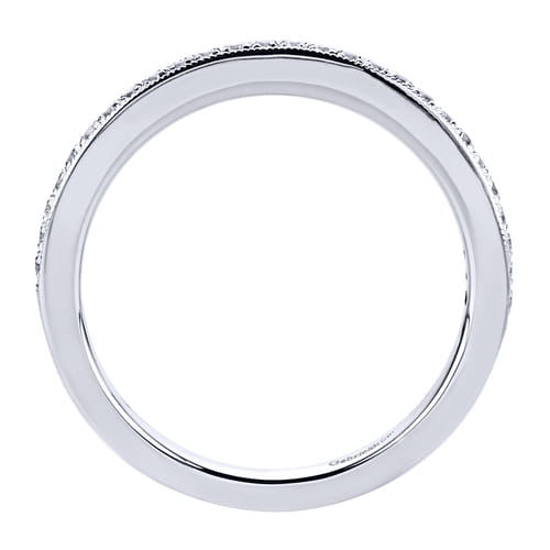 14K White Gold   Matching Wedding Band