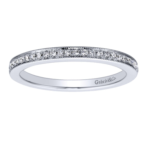 14K White Gold   Matching Wedding Band